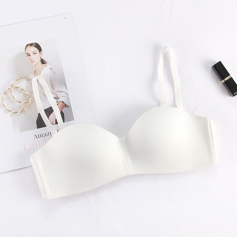 Miễn phí Haven Đã bỏ đánh dấu đồ lót Womens Steelless Thin Sexy Girl Bra bóng nhỏ ngực Thu thập lên đến áo ngực.