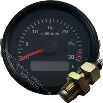 Diesel vehicle Marine modified tachometer Excavator loader engine Pointer tachometer with timing 12 24V