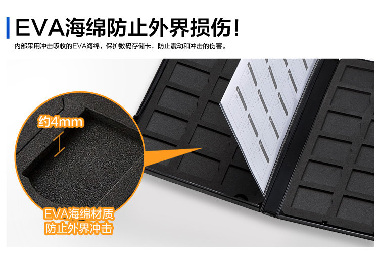 Nhật SANWA dung lượng cao bộ nhớ kỹ thuật số gói thẻ nhận gói gói 36 cài đặt thẻ SD - Lưu trữ cho sản phẩm kỹ thuật số hộp đựng tai nghe i12