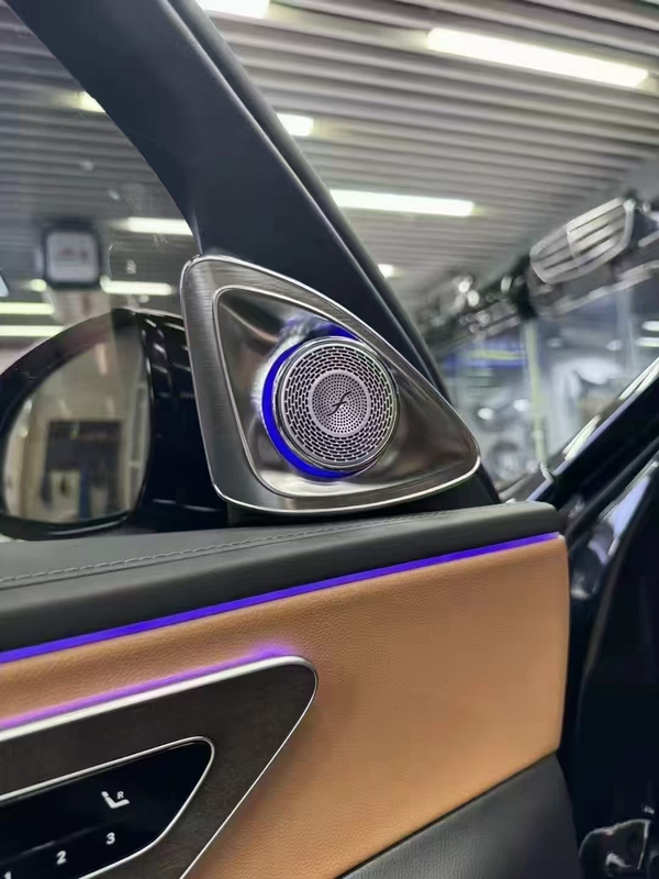 24-26 Models New E-Class Rotating Tweeter Four-Door Illuminated Cover Plate Rear Rotating Perpetual Motion Rotating Tweeter Free Shipping 24-26 Models New E-Class Rotating Tweeter Four-Door Illuminated Cover Plate Rear Rotating Perpetual Motion Rotating Tweeter Free Shipping