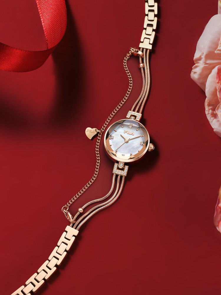 Fila Luxury Niche Bracelet Design Women's Watch Gift for Girlfriend Birthday Gift Best Friend Watch 6709