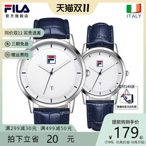 FILA Phila Le Watch Mens Watch Womens Watch Couple Watch Quartz Watch Fashion Trend Casual Simple Belt Watch 618