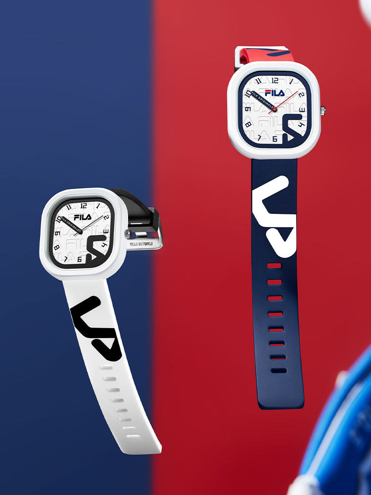 Fila Silicone Band Sports Waterproof Watch for Men and Women, Middle and High School Students, College Students, Exam Watch Gift 6550