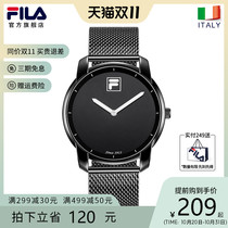 FILA Phila Le Watch Men and Women Quartz Watches Fashion Trend Double Needle Large Dial Braided Belt Watch 790