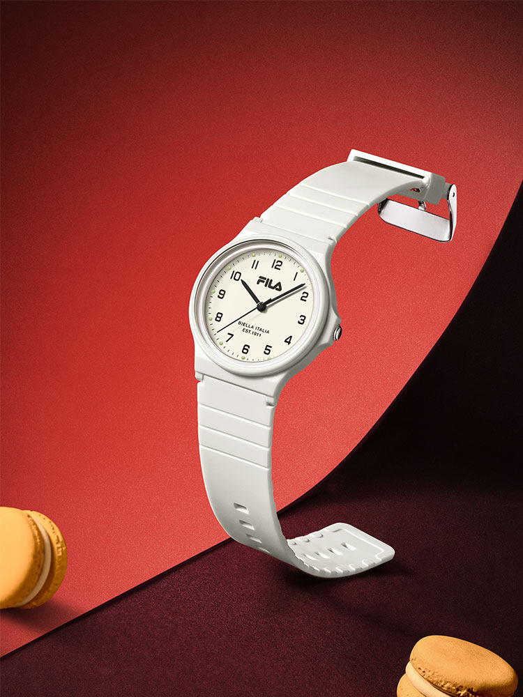 Fila Watch for Female Students, Suitable for Middle and High School Exams, Silent Digital Quartz Watch for Men, Model 6586