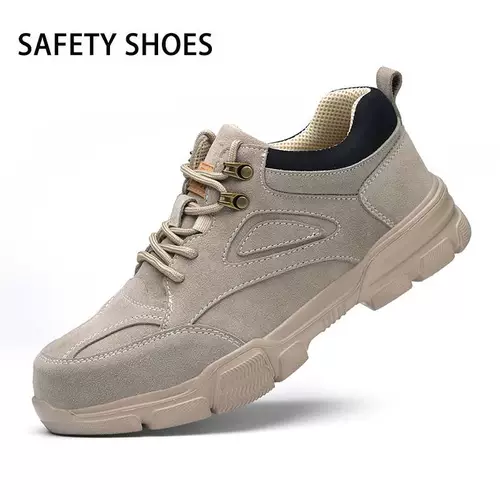 Обувь для рабочей ботинки Summer Anti -Smashing Anti -Pirecing Safety Working Works Shoesshable Sweed Shoe Man