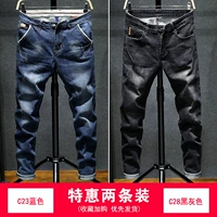 C23 Blue+C28 Black Grey