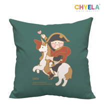 Original Napoleon custom pillow logo famous painting car cushion sofa pillow studio AS138