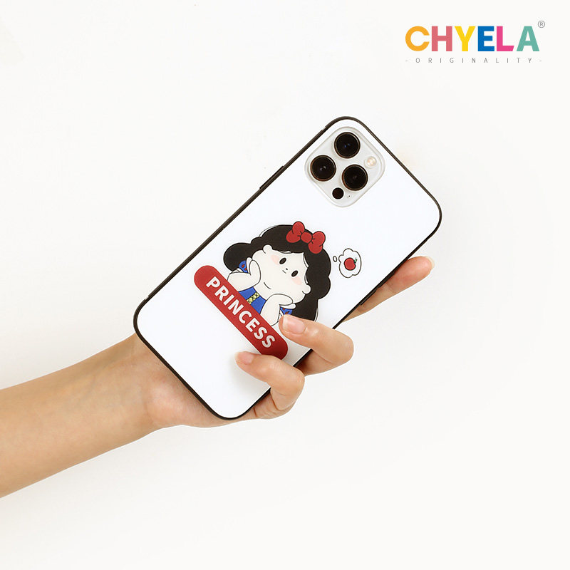 Creative Cute Cartoon Lady's section iphone13 Apple 12 new phone shell protective sleeves Diy custom made AS