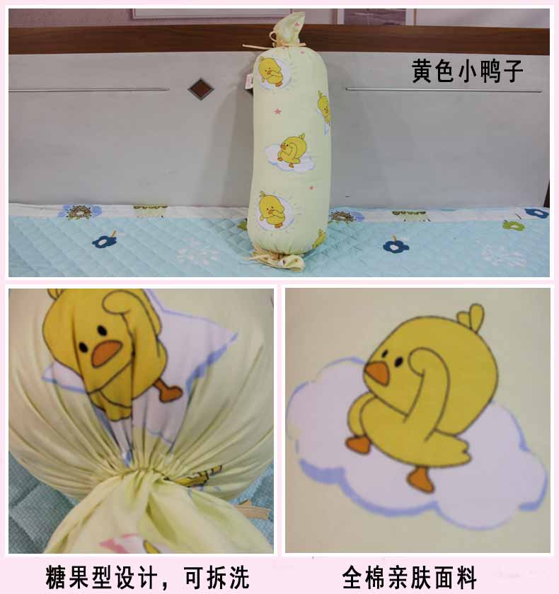 Gối trẻ em gối trẻ em ngủ thoải mái gối bé ngủ trưa đệm nhỏ cột gối - Trở lại đệm / Bolsters gối tựa sofa cao cấp