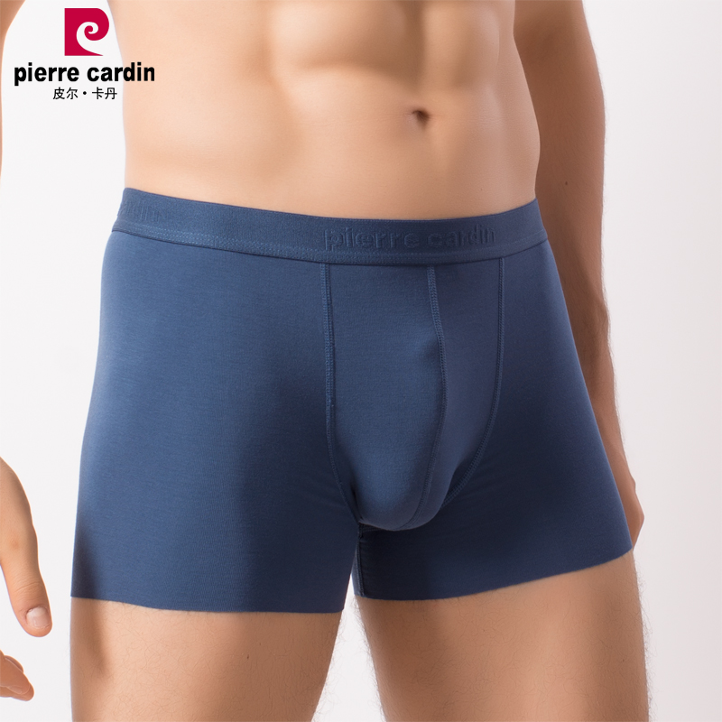 Pierre Cardin Pilcadan Mens Không nản lòng Mordale phẳng quần trẻ Breathable Red Panties Men.