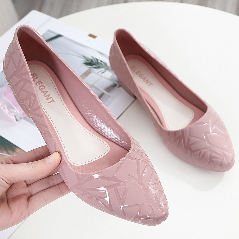 New Baotou sandal women's summer fashion net infrared wearing pointed coarse heel beach seaside mother with bag shoes non-slip