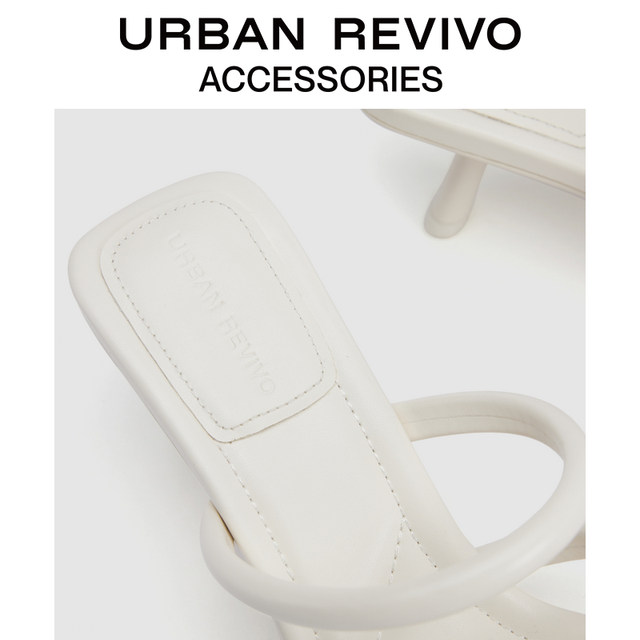 URBANREVIVO ຄົນອັບເດດ: ຄົນອັບເດດ: ຂອງແມ່ຍິງ open-toe-toe slippers UAWS32097