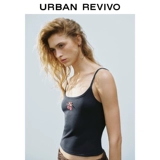 UR2025 новая летняя женская простая повседневная кофточка с вишневым принтом UYL450119