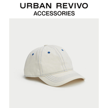 URBAN REVIVO2021 Spring Summer New Lady Accessories Retro Casual Baseball Cap AY16TA4N2003