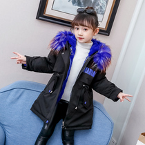 Girl sent to overcome winter style cotton clot plus cotton jacket foreign air girl thickened demolition liner CUHK boy blouse