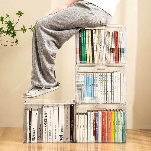 Книга прозрачная коробка для хранения yayli hand -run альбом CD CD DVD -бокс для хранения ленты