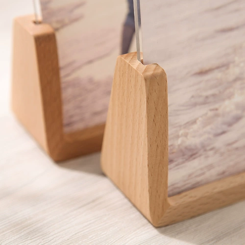 Современная фотография из натурального дерева, акриловая фоторамка, 7 дюймов, делается под заказ