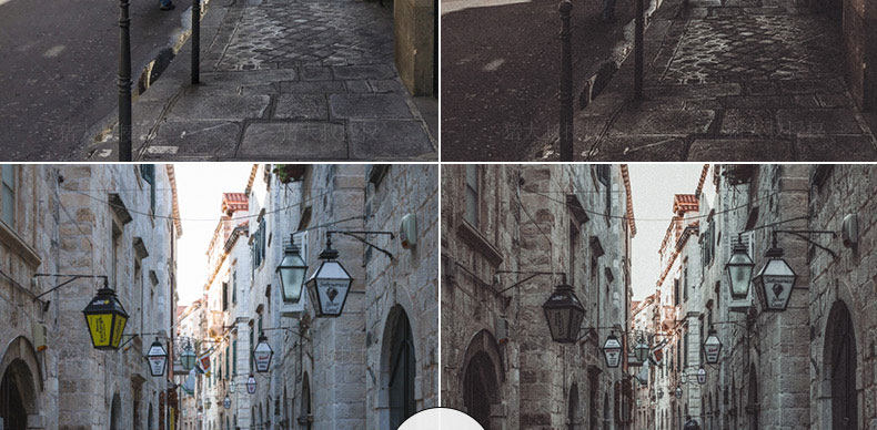 【预设】7款城市莫兰迪高级灰ins街拍旅拍调色预设 LR/PS/FCPX手机APP滤镜PR调色LUT插图(5)