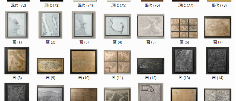 R043-2019高清材质3D贴图家装工装素材室内室外设计3dmax模型-51