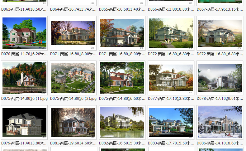 新农村自建房设计图纸一层二层三层建筑CAD施工图别墅建筑效果图