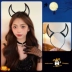 Halloween Mũ Cos Đầm Phụ Kiện Phụ Kiện Tóc Đen Quốc Bông Tai Tai Giả Tai Mô Phỏng Đeo Mũ Đợi Đầu Đa Năng 