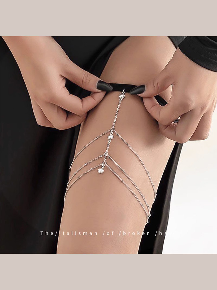 Body Chain Jewelry, Pure and Sexy Necklace for Women, Body Chain, Trendy Versatile Chain, Hot Girl Camisole Accessory Chain