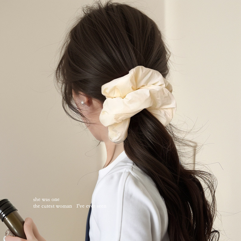 High-End Pillow Kitsch Scrunchie for Women, Extra-Large Sleep Aid, Bubble Hair Tie, Bun Hair Tie, Hair Accessory