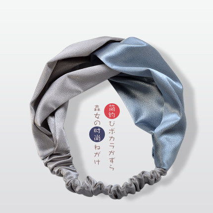 网红chic风发带韩国头饰甜美森女系宽边个性简