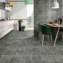 Kitchen tiles All-ceramic Nordic Bathroom soft light interior wall cement gray bathroom toilet wall tiles 300x600