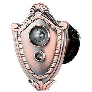 Step-yang Jingyuan Cat Eyes with doorbell two-in-one entrance door security door old big gold cup door mirror European-style plastic door eye