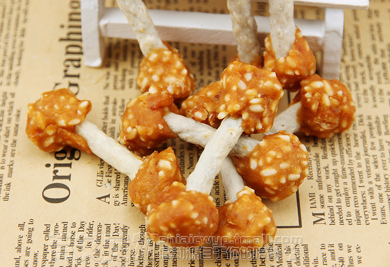 Gà Dumbbell 100G Pet Snacks Dog Dog Molar Stick Snacks Răng Cleansing Dog Snacks hạt smartheart