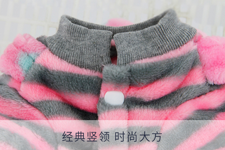 Quần áo chó, quần áo thú cưng, quần áo mùa thu và mùa đông, Teddy, gấu, Pomeranian, chó con, chó con, trang phục, quần áo mèo bốn chân - Quần áo & phụ kiện thú cưng áo chó con