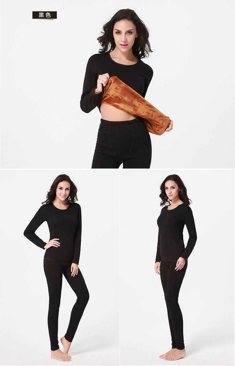 Sous-vêtement chaud jeunesse BEJIROG simple en coton - Ref 761239 Image 34