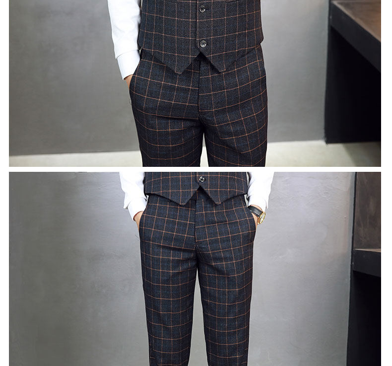 Costume homme en coton pour automne - Ref 1578596 Image 15