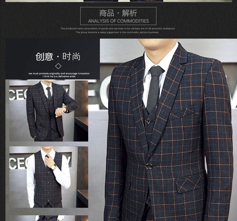 Costume homme en coton pour automne - Ref 1578596 Image 8