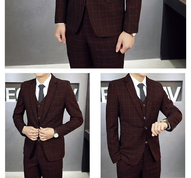 Costume homme en coton pour automne - Ref 1578596 Image 17