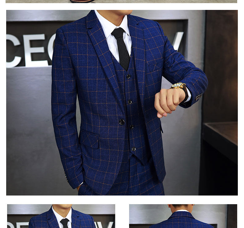 Costume homme en coton pour automne - Ref 1578596 Image 20