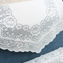 Lace Sofa Towels Full Cover Pure Color Minima Modern Eu Type Backrest Towels Towel Combined Sofa Mat Multifunction