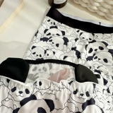 Мультяшное милое нижнее белье для влюбленных, сексуальные хлопковые штаны