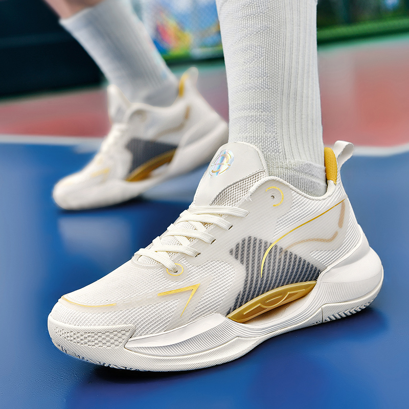 Ultra-Light V2 Carbon Plate Basketball Shoes for Men, Mesh Breathable Professional Training Shoes, Student Youth Sports Shoes, Combat Boots