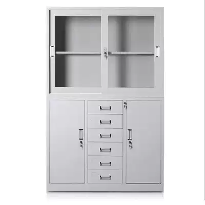 Production of steel file cabinet drawer data Cabinet custom thick iron file cabinet