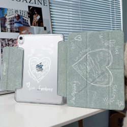 호환 펜 커버 2024Pro11 애플 태블릿 iPadair6 보호 커버 13 펜 슬롯 메이트 패드 11.5S Huawei 5Mini 버클 쉘 Xiaomi
