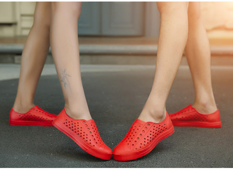 Giày đế xuồng nam sandal đôi nam triều đi biển 2018 Giày lội mới mùa hè chống trượt dép nam và dép nam giày chạy bộ nam