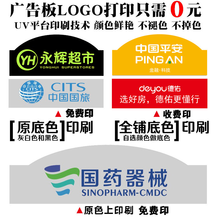 Print fee for the post logo print fee (print fee)