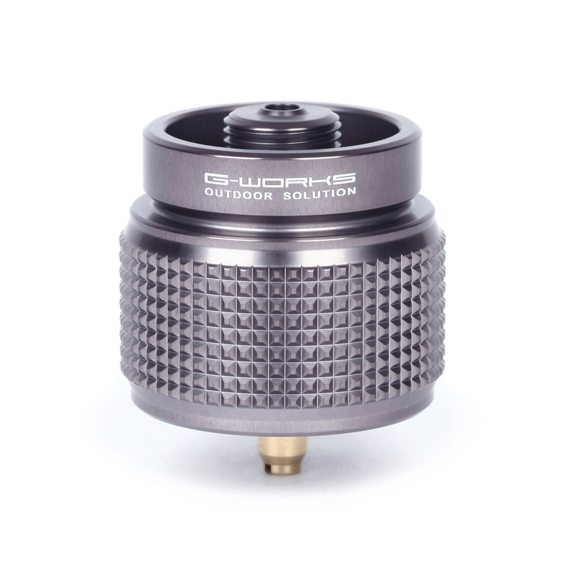 Korean G - works Jeworth Dura Aluminum LPG propane interface conversion butane gas tank adapter
