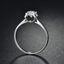 50 points IJ color VS clarity EX cut natural diamond ring marriage diamond ring optional style customization