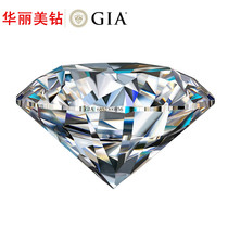 GIA certificate loose 30 fen 50-1 karat 2 Karat 3 Karat customizable diamond stud earrings pendant gold real diamonds