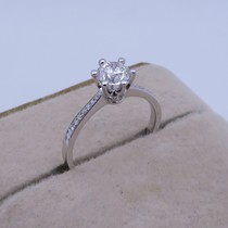 58 6 points FG color SI clarity VG cut natural diamond female ring diamond ring eight arrow heart support re-inspection