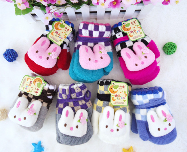 Gants pour enfants en cachemire - Ref 2147896 Image 14